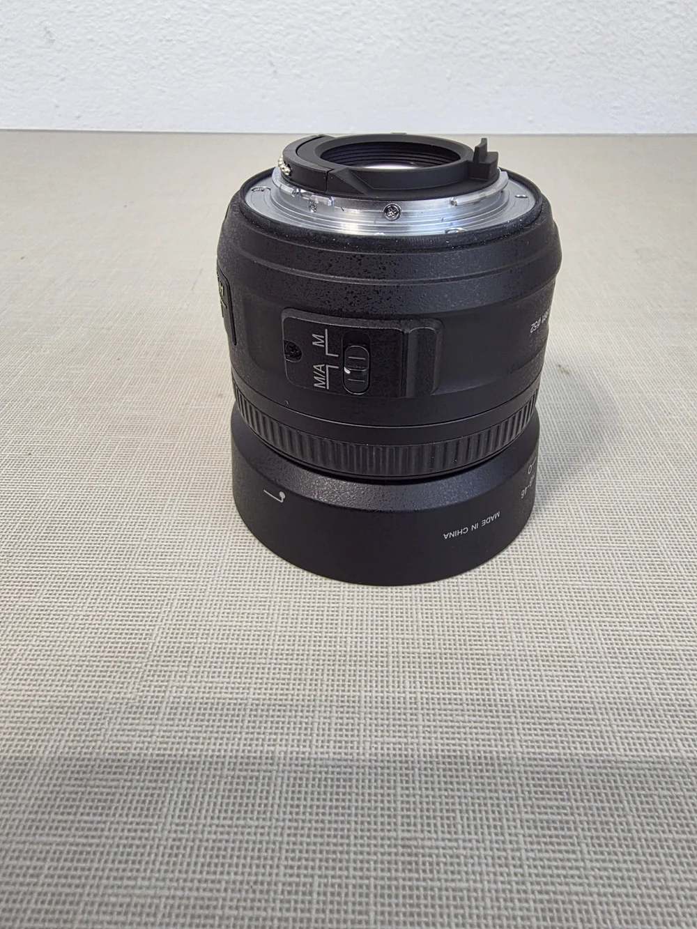 Nikon Black Camera Lens with HB-46 Hood